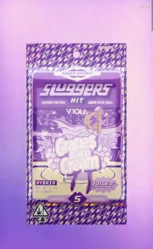 Sluggers Hit Grapes And Cream